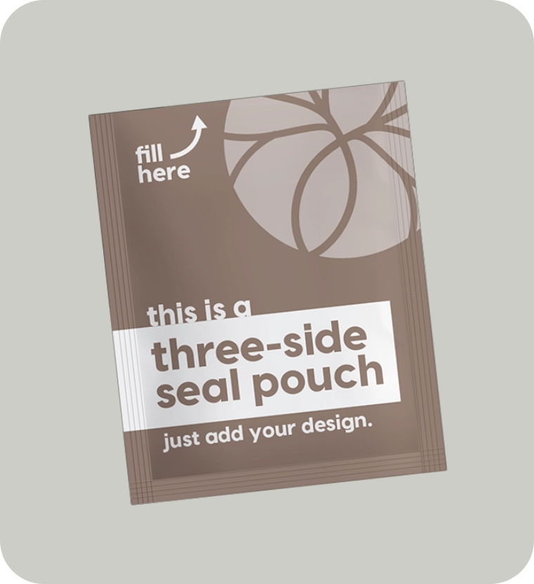 Custom 3 Side Seal Pouches 1