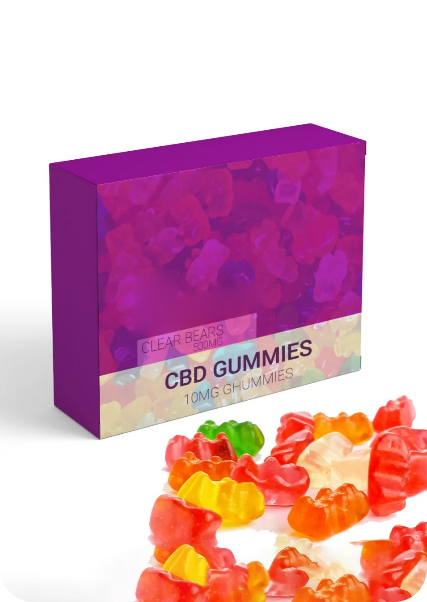 Custom CBD Gummy Packaging 2