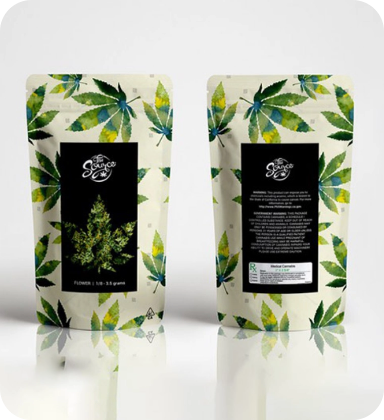 Custom CBD Mylar Bags 1