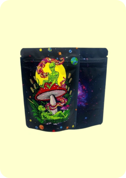 Custom smell proof weed bags 4