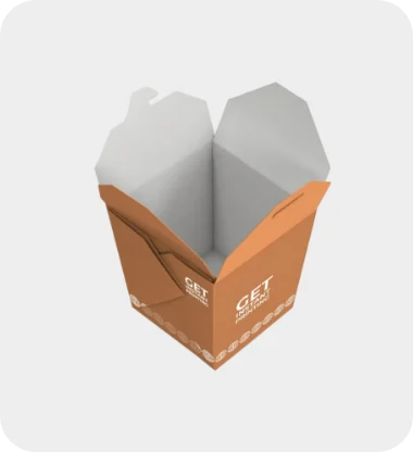 Custom Take Out Boxes with Vents 1