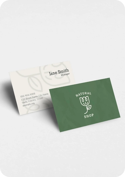 Custom Eco Friendly Business Cards 2
