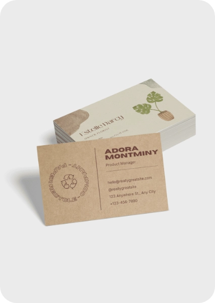 Custom Eco Friendly Business Cards 4