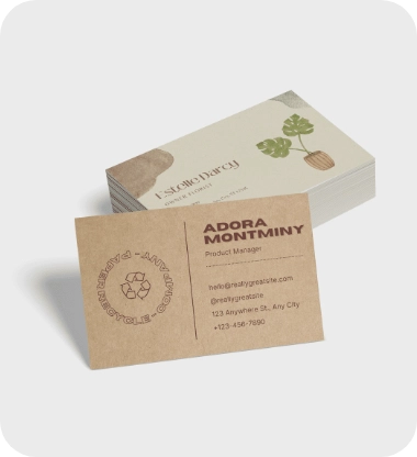 Custom Eco Friendly Business Cards 1