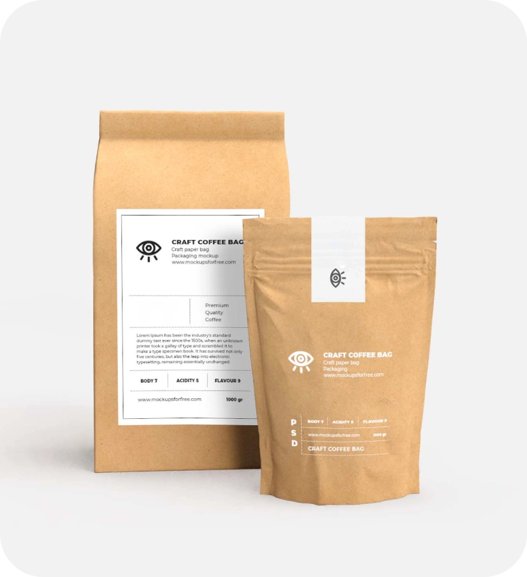 Custom Eco-Friendly Pouches 1