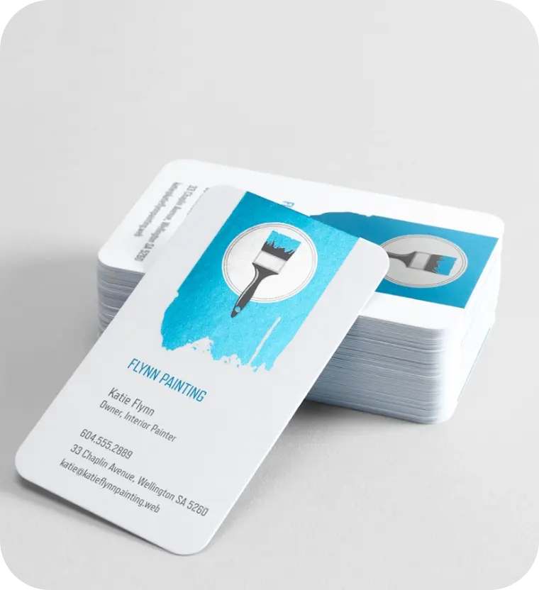 Foil Accent Business Cards 1