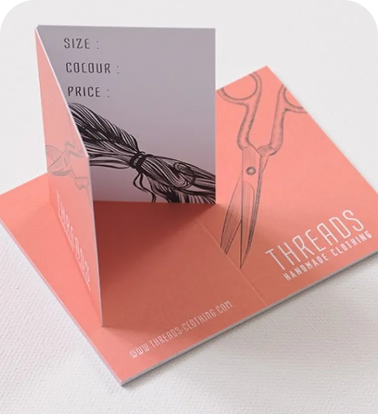 Custom Folded Business Cards 1