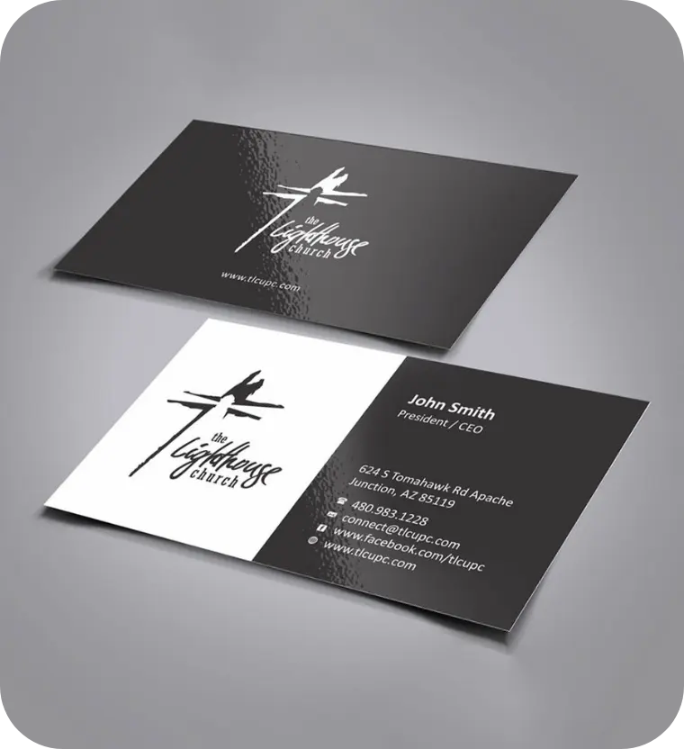 Glossy Business Cards 1