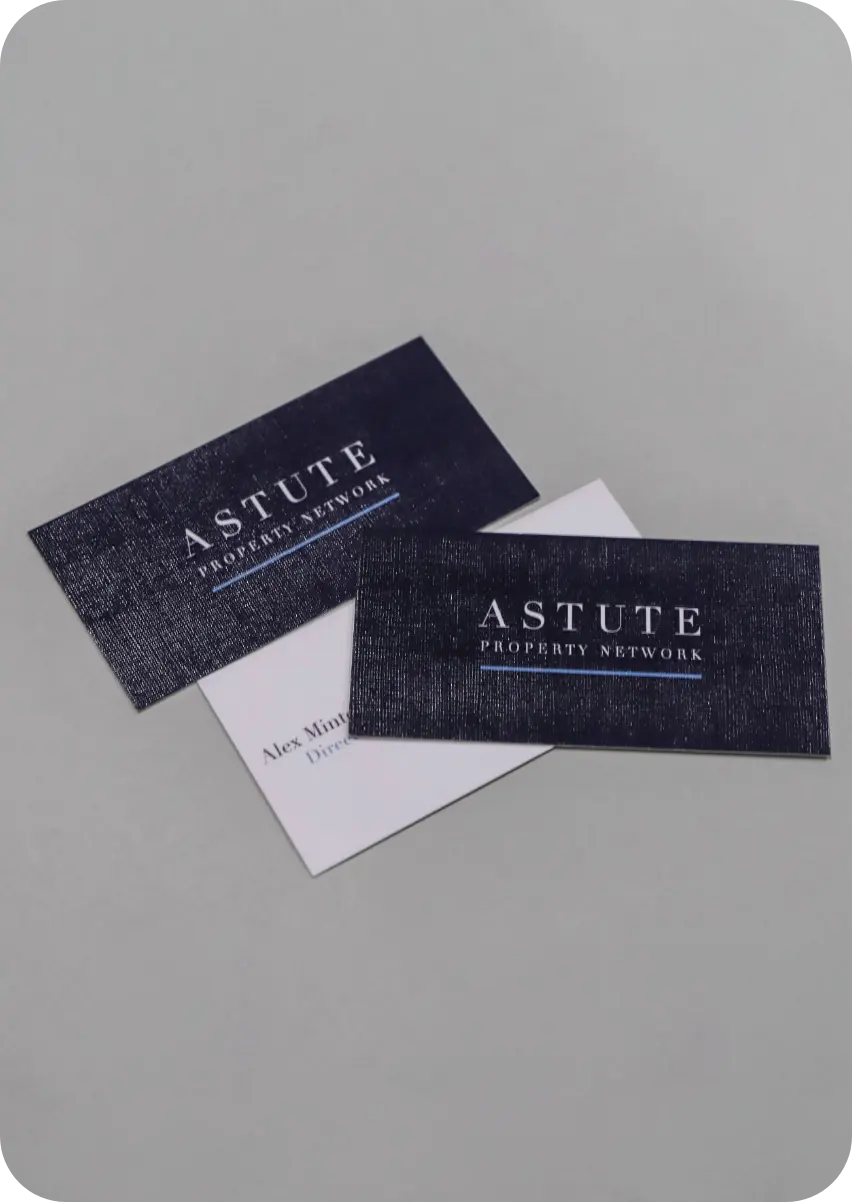 Custom Linen Business Cards 4