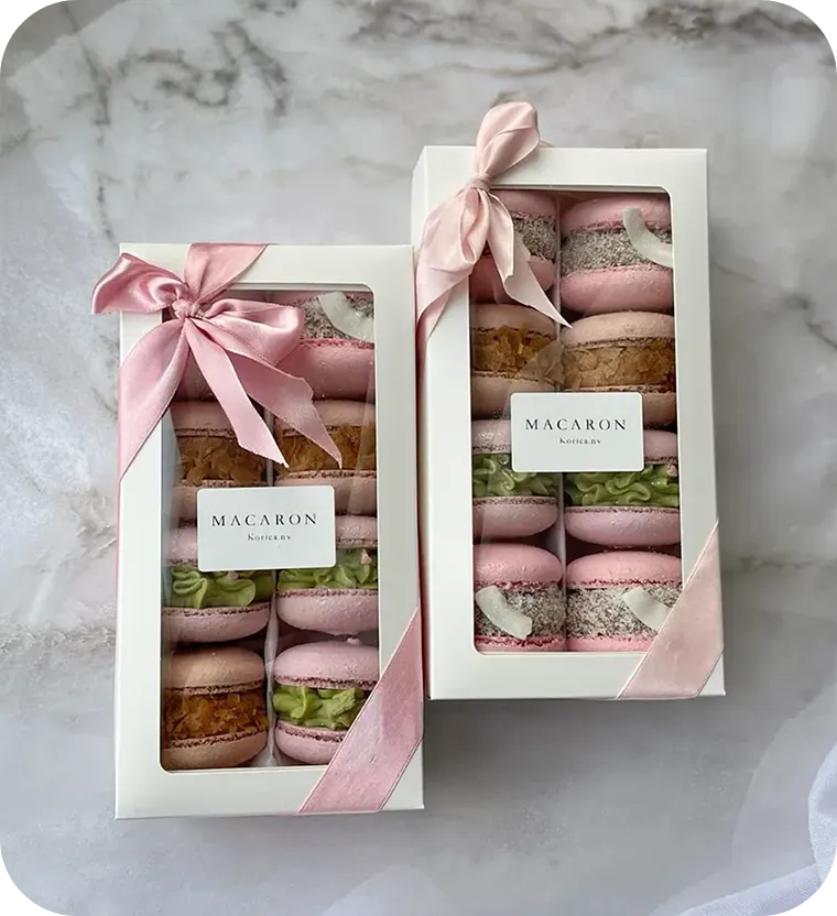 Custom Macaron Boxes 1