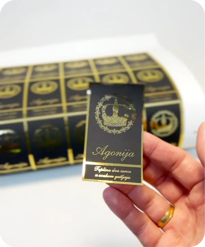 Metallic Labels 1
