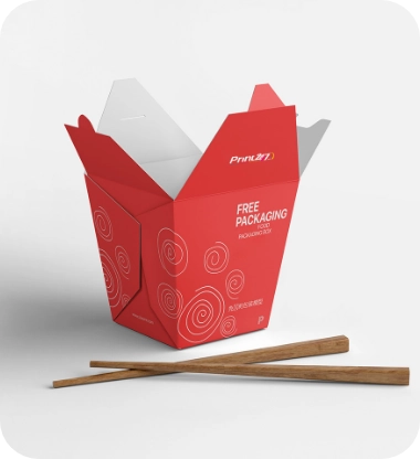 Custom Noodle Boxes 1
