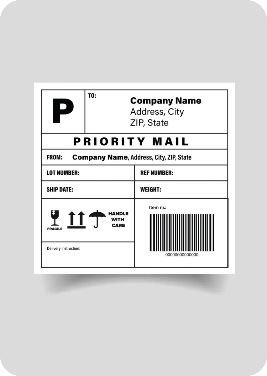 Custom Shipping Labels 2